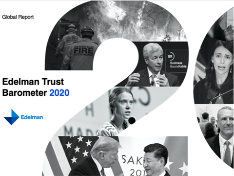 2020 Trust Barometer: Growing Inequality Eroding Trust, Hope 