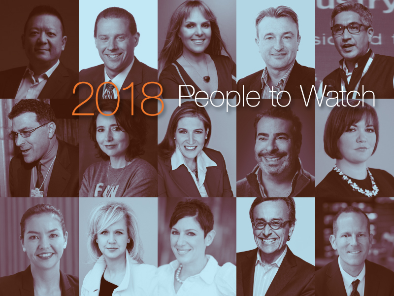 2018 Forecast: 15 People To Watch