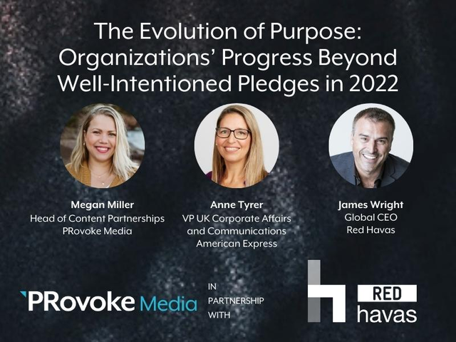 The Evolution of Purpose: Organizations’ Progress Beyond Well-Intentioned Pledges in 2022 