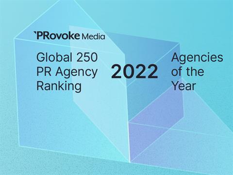 Enter Now: 2022 Global PR Rankings And Agencies Of The Year