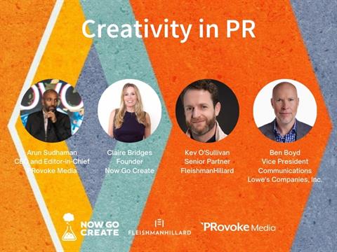 Video: Creativity In PR 2021, With Lowe's, FleishmanHillard & Now Go Create