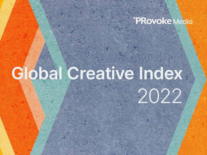 2022: Weber Shandwick, Unilever & Mastercard Take Top Spots On Global Creative Index