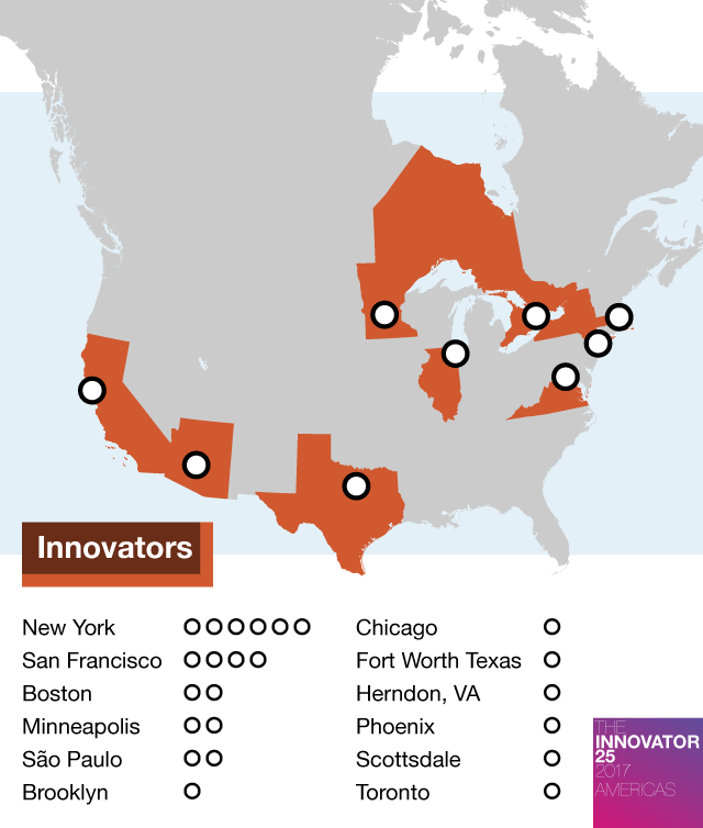 Innovator 25 Americas - Location
