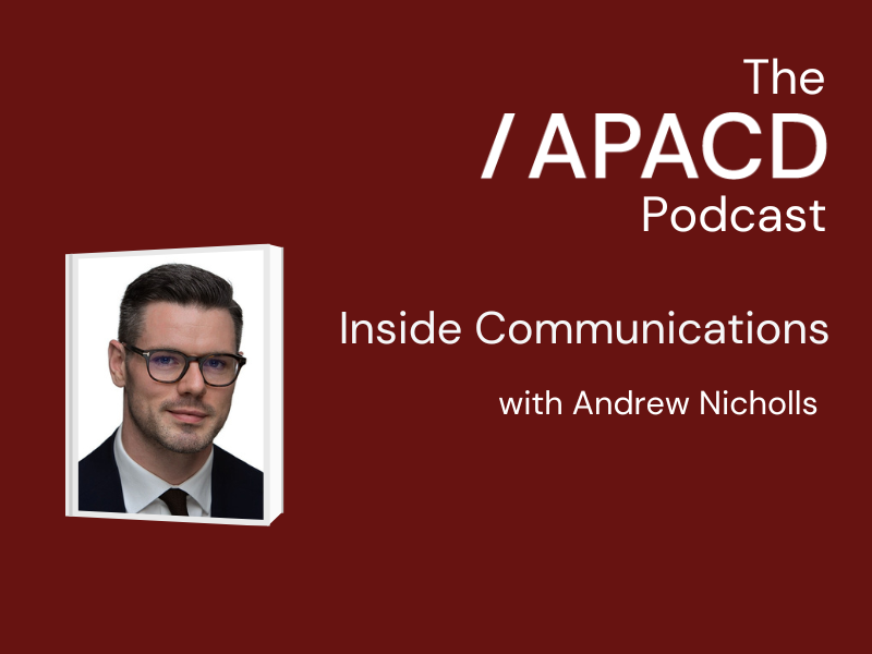 APACD Podcast: CARMA's Andrew Nicholls