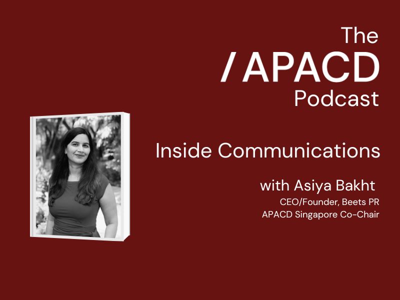 APACD Podcast: Singapore Co-Chair Asiya Bakht 