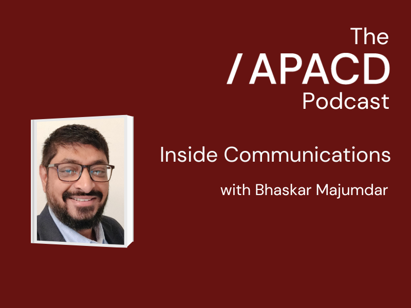 APACD Podcast: Egis Communications Head Bhaskar Majumdar
