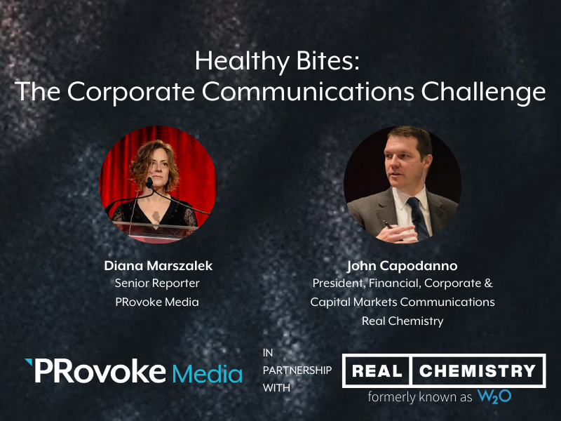 Healthy Bites: The Corporate Communications Challenge With John Capodanno