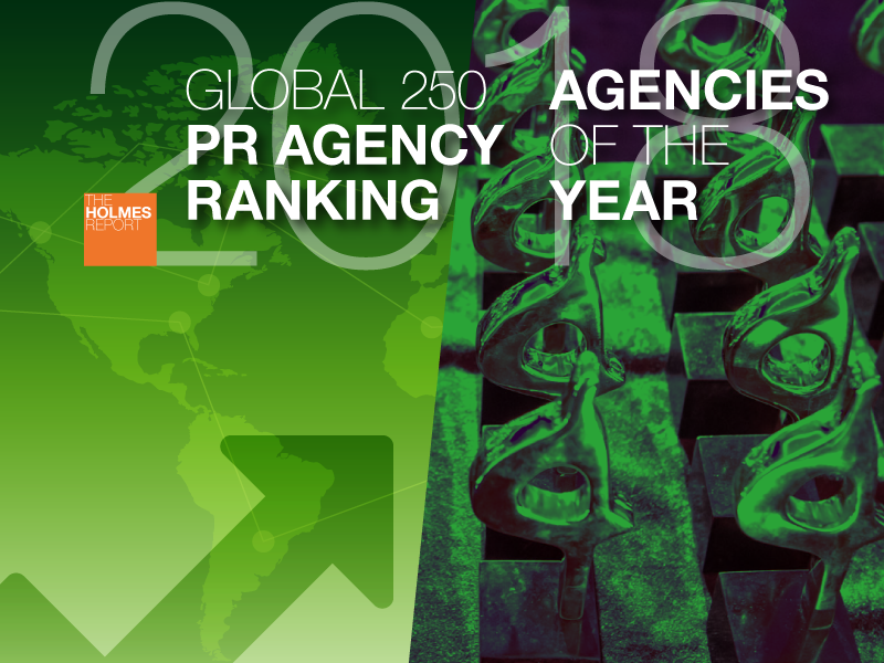 Enter Now: 2018 Global PR Rankings And Agencies Of The Year