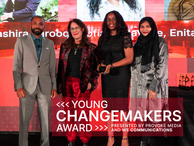 PRovoke Media Announces Second Annual Young Changemakers Awards 