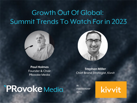 Growth Out Of Global: Summit Trends To Watch For In 2023