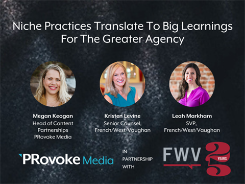 Niche Practices Translate To Big Learnings For The Greater Agency