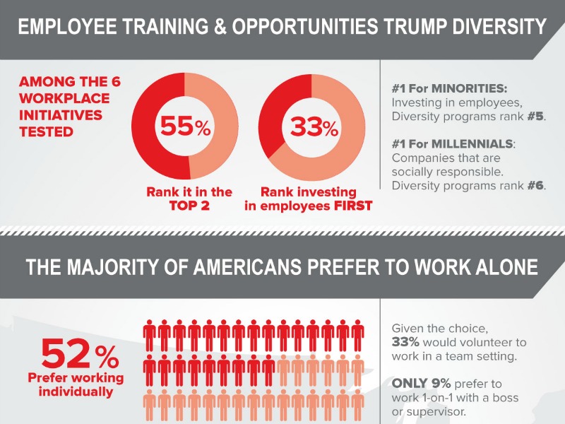 Among Employees—Even Minorities—Training Trumps Diversity Initiatives