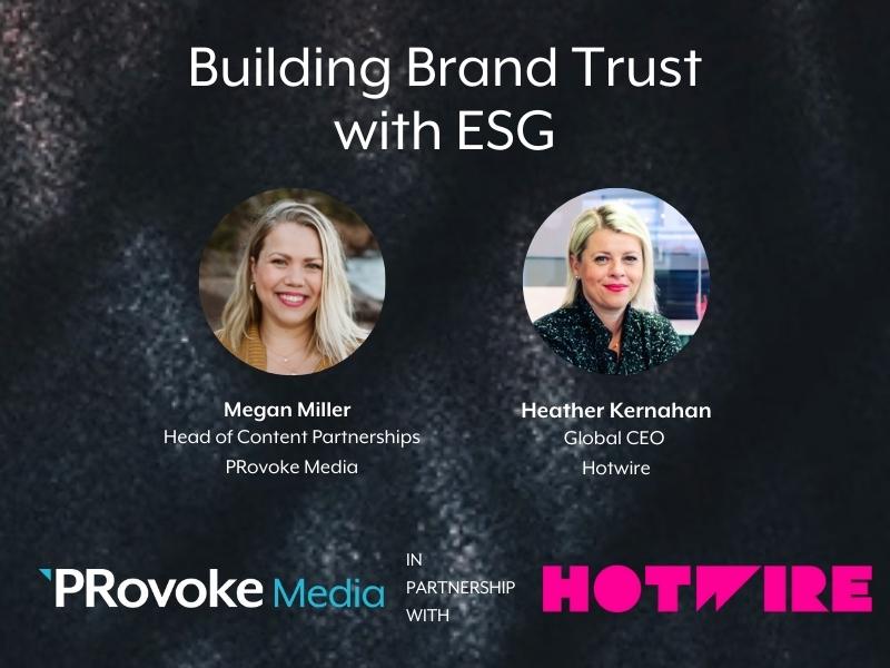 Building Brand Trust with ESG 