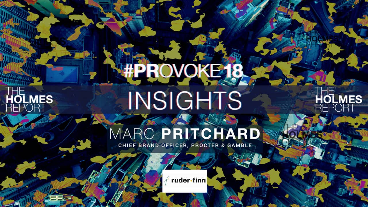 Video: Marc Pritchard On How PR Can Lead Amid Marketing Disruption
