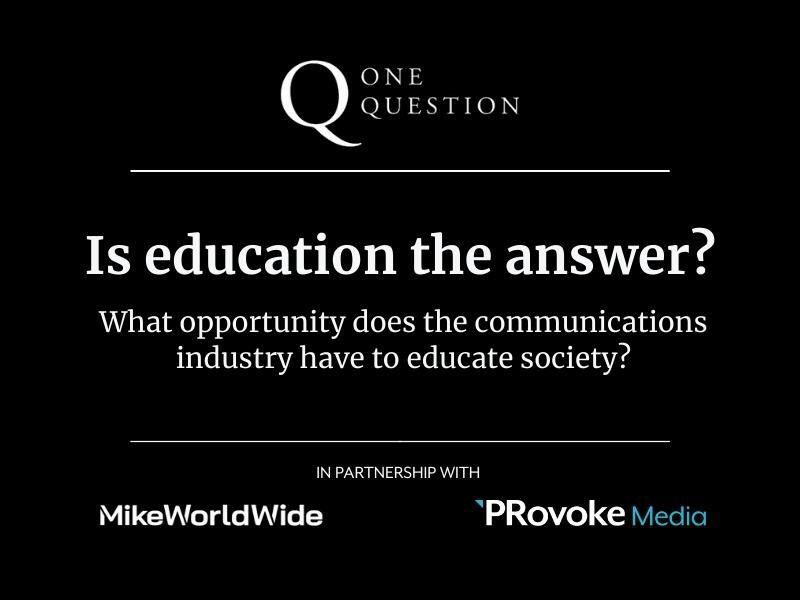One Question To Partner With MikeWorldWide & PRovoke Media 