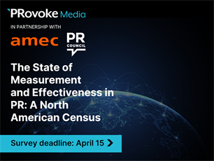 Survey: Participate In North American Census Of PR Effectiveness