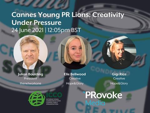 Cannes Condensed: Young PR Lions – Creativity Under Pressure