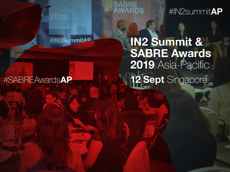 2019 Asia-Pacific IN2Summit & SABRE Awards Set For 12 September In Singapore