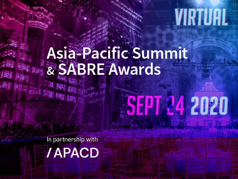 Book Your Tickets Now: Asia-Pacific Summit & SABRE Awards Ceremony On 24 Sept