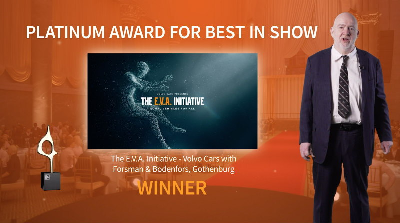 Volvo's E.V.A. Initiative Takes Home Best In Show At EMEA SABRE Awards