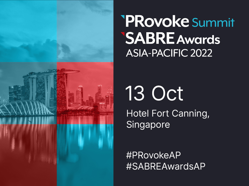 PRovoke Media Asia-Pacific Summit & SABRE Awards Return To Singapore