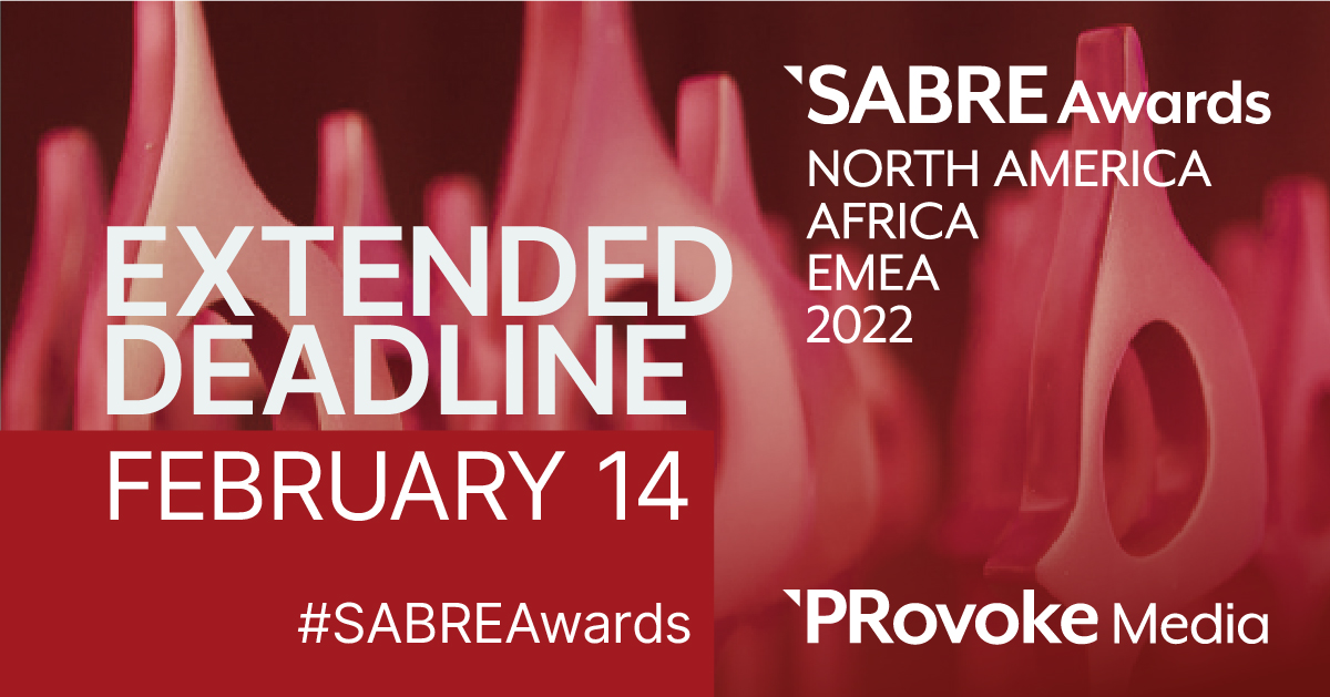 2022 SABRE Deadlines Extended For North America, EMEA & Africa